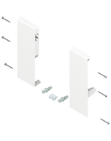TANDEMBOX Fronthalter, Höhe C, für Innenauszug mit 1-fach Reling, links/rechts, für TANDEMBOX antaro, seidenweiss - Blum