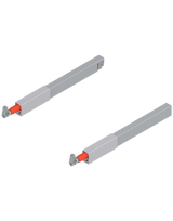 TANDEMBOX Längsreling (oben), für Frontauszug, NL=270 mm, links/rechts, für TANDEMBOX antaro, R9006 weissalumin. - Blum