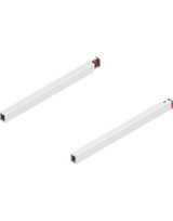 MERIVOBOX Längsreling, NL=270 mm, links/rechts, seidenweiss matt - Blum
