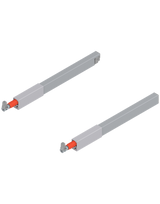 TANDEMBOX Längsreling (oben), für Frontauszug, NL=300 mm, links/rechts, für TANDEMBOX antaro, R9006 weissalumin. - Blum
