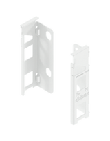 LEGRABOX Holzrückwandhalter, Höhe M (106 mm), links/rechts, seidenweiss matt - Blum