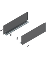 LEGRABOX Zarge, Höhe C (177 mm), NL=550 mm, links/rechts, für LEGRABOX pure, oriongrau matt - Blum