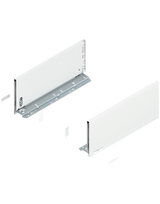 LEGRABOX Zarge, Höhe C (177 mm), NL=400 mm, links/rechts, für LEGRABOX pure, seidenweiss matt - Blum