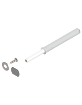 TIP-ON für Türen (Set), Langversion, mit Magnet, seidenweiss - Blum