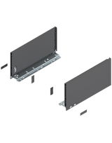 LEGRABOX Zarge, Höhe C (177 mm), NL=350 mm, links/rechts, für LEGRABOX pure, oriongrau matt - Blum