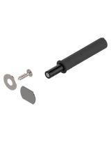 TIP-ON für Türen (Set), Kurzversion, mit Magnet, carbonschwarz - Blum