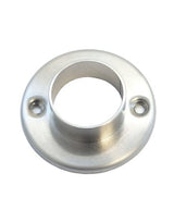 Schrankrohrlager 25 mm Edelstahl, mit 2 Bohrungen - Topform