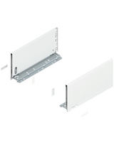 LEGRABOX Zarge, Höhe C (177 mm), NL=350 mm, links/rechts, für LEGRABOX pure, seidenweiss matt - Blum