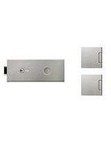 Beschlagset SO Square 3.0 PZ ähnl. Edelstahl matt - Licht & Harmonie