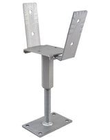 Pfostenträger PTP easy RS/LS Gewinde Verstellbereich 276-341 mm ZiNiP - Pitzl