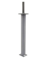Pfostenträger PTP easy 2-tlg. "CE" ZiNiP z.Einbetonieren mit Rohr Ø48 3 x 450 mm - Pitzl - 75400175