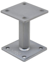 Pfostenträger PTP easy RS/LS Gewinde Verstellbereich 122-182 mm ZiNiP - Pitzl