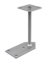 Pfostenträger mit Druckplatte und Gewindestange auf Beton - Pitzl