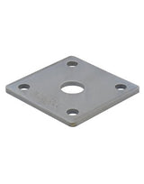 5-Loch-Platte M20 100 x 100 x 6 mm ZiNiP - Pitzl