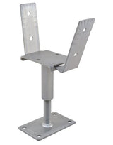 Pfostenträger PTP easy RS/LS Gewinde Verstellbereich 226-291 mm ZiNiP - Pitzl
