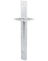 Pfostenträger PTP easy feste Ausführung mit Rohr Ø42 x 200 mm feuerverzinkt - Pitzl - 75400274
