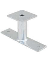 Pfostenträger PTP easy feste Ausführung Höhe 125 mm feuerverzinkt - Pitzl - 75400264