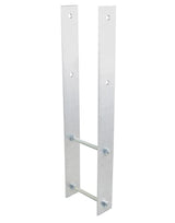 Pfostenanker PAP H-Form verstellbar Flach- eisen 600 x 60 x 6 LW 145 mm feuerverzinkt - Pitzl