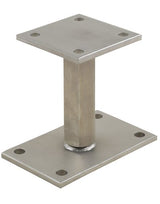 Pfostenträger PTP easy Edelstahl Verstellbereich 146-211 mm V4A - Pitzl