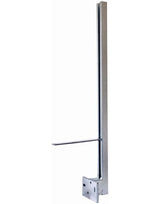Balkonsäule BSP C-Profil 50 x 40 x 3 mm Höhe 1000 mm "CE" z.Andübeln feuerverzinkt - Pitzl