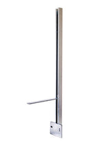 Balkonsäule BSP C-Profil 50 x 40 x 3 mm Höhe 1000 mm "CE" z.Andübeln feuerverz - Pitzl