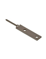 Schraublasche 120 x 30 x 5 mm Gewinde Ø 8 x 75 mm ZiNiP - Pitzl