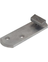 Anfangslasche incl. Halfenmutter und Senkschraube, alu für C-Profil 50 x 30 - Pitzl