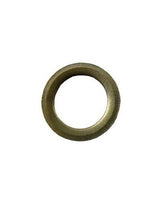 ZT-Fitschenring, 9mm, Eisen vermessingt für Türband, Außen Ø13mm, Ringhöhe 2mm - HSI