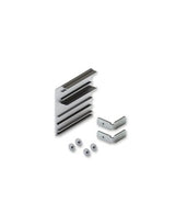 Junior 80/100Z Blendenendstück-Set 79 mm links LM eloxiert - Hawa