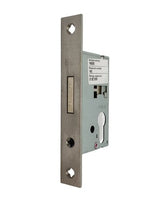 Rohrrahmen-Riegelschloss 24 X 160 Niro Flachstulp (50) RS02/40 D PZ - SSF