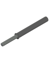 TIP-ON für Türen, Langversion, mit Puffer, R7036 platingrau - Blum