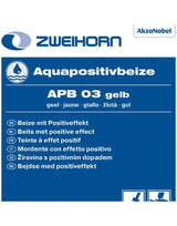 Aquapositivbeize APB 03 gelb 1 l - Zweihorn