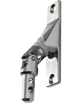 Gelenklager 85 x 23 mm, 55 Grad für Sechskantstab, vernickelt