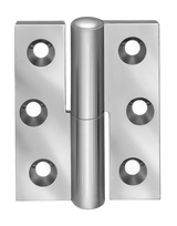 Lappenband vernickelt 50 mm gerade Rechts - PRÄMETA