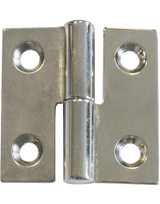 Lappenband vernickelt 40 mm gerade Links - PRÄMETA