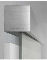 Schiebetürbeschlagset Tvin 2.0 Glas Set vor der Wand vor Zarge L: 2000mm - Licht & Harmonie