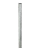 Torpfosten 60x60x3x1170 mm feuerverzinktz.Einbetonieren inkl. 1 Kunststoffkappe, - Pitzl