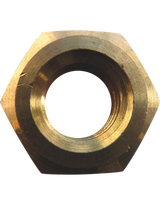 Sechskant-Mutter Messing blank M 6 DIN 934-8