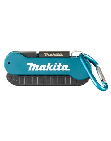 Impact BLACK Bit-Set 10 teilig ausklappbar mit Karabinerhaken - Makita