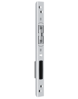 Schließplatte Fallenriegel U26x8x252 Achse 13mm LS/RS Falzluft 4mm Silver - Fuhr