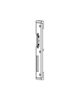 Schließblech U-Profil 30x8mm, Länge 216 mit Austauschstück,, Nutlage 12mm - GU - GU3601656