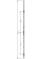 Sle-Falzhebelgetriebe FHG2 U30x10/890/1850/580/760/NL13 - GU - GU3605516