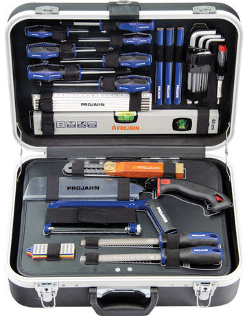 Projahn Schreinerwerkzeugkoffer 92-tlg. 1/4" ABS