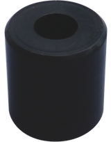Distanzhülsen Kunststoff schwarz M8 20 x 15 x 8,5 mm - Pulverich