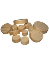Querholzplättchen Fichte 20 mm VE Karton à 1 kg ca. 560 St. - facett