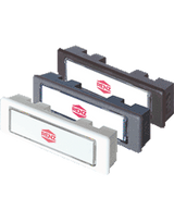 Kombi-Taster Lira braun 75 X 22 mm 55 x 12,5 x 0,5 mm - Renz