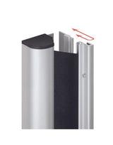 Fingerschutz FSR 6000 1.925mm,Rollo schwarz,edelstahloptik - PLANET