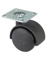 Kunststoff -Doppelrolle 40mm F7542x42mm Platte F75.040.PL - BS ROLLEN