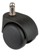 MB-Bürostuhlrolle, Rad Ø 50mm G10.050, inkl. stift, Kunststoff schwarz - BS ROLLEN - 86026211