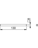 HOPPE® Vollvierkantstift, Eisen - HOPPE